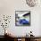 ¡Viva Mexico! Square Collection - Royal Blue VW Beetle Car in San Cristobal de Las Casas-Philippe Hugonnard-Framed Stretched Canvas displayed on a wall