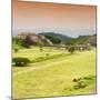¡Viva Mexico! Square Collection - Ruins of Monte Alban at Sunset III-Philippe Hugonnard-Mounted Photographic Print