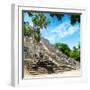 ¡Viva Mexico! Square Collection - Ruins of the ancient Mayan City of Calakmul III-Philippe Hugonnard-Framed Photographic Print