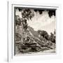 ¡Viva Mexico! Square Collection - Ruins of the ancient Mayan City of Calakmul IV-Philippe Hugonnard-Framed Photographic Print