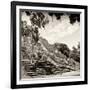 ¡Viva Mexico! Square Collection - Ruins of the ancient Mayan City of Calakmul IV-Philippe Hugonnard-Framed Photographic Print