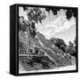 ¡Viva Mexico! Square Collection - Ruins of the ancient Mayan City of Calakmul V-Philippe Hugonnard-Framed Stretched Canvas