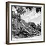 ¡Viva Mexico! Square Collection - Ruins of the ancient Mayan City of Calakmul V-Philippe Hugonnard-Framed Photographic Print