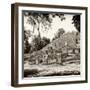 ¡Viva Mexico! Square Collection - Ruins of the ancient Mayan City of Calakmul-Philippe Hugonnard-Framed Photographic Print