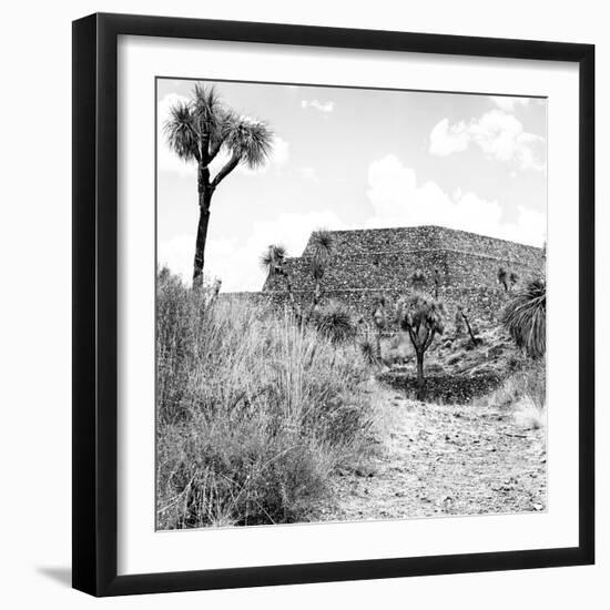 ¡Viva Mexico! Square Collection - Ruins of the City of Cantona-Philippe Hugonnard-Framed Photographic Print