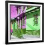 ¡Viva Mexico! Square Collection - San Cristobal Color Houses II-Philippe Hugonnard-Framed Photographic Print