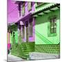 ¡Viva Mexico! Square Collection - San Cristobal Color Houses II-Philippe Hugonnard-Mounted Photographic Print