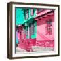 ¡Viva Mexico! Square Collection - San Cristobal Color Houses IV-Philippe Hugonnard-Framed Photographic Print