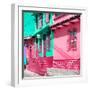 ¡Viva Mexico! Square Collection - San Cristobal Color Houses IV-Philippe Hugonnard-Framed Photographic Print