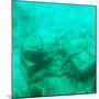 ¡Viva Mexico! Square Collection - Sculptures at bottom of sea in Cancun III-Philippe Hugonnard-Mounted Photographic Print