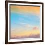 ¡Viva Mexico! Square Collection - Sky at Sunset II-Philippe Hugonnard-Framed Photographic Print