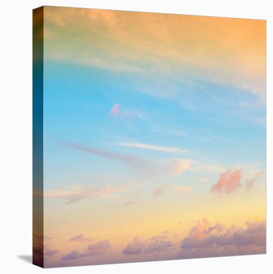 ¡Viva Mexico! Square Collection - Sky at Sunset II-Philippe Hugonnard-Stretched Canvas