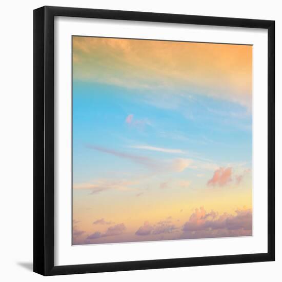 ¡Viva Mexico! Square Collection - Sky at Sunset II-Philippe Hugonnard-Framed Photographic Print