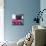 ¡Viva Mexico! Square Collection - Small Deep Pink VW Beetle Car-Philippe Hugonnard-Stretched Canvas displayed on a wall