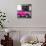 ¡Viva Mexico! Square Collection - Small Deep Pink VW Beetle Car-Philippe Hugonnard-Photographic Print displayed on a wall