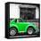 ¡Viva Mexico! Square Collection - Small Green VW Beetle Car-Philippe Hugonnard-Framed Stretched Canvas