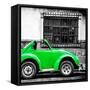 ¡Viva Mexico! Square Collection - Small Green VW Beetle Car-Philippe Hugonnard-Framed Stretched Canvas