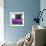 ¡Viva Mexico! Square Collection - Small Purple VW Beetle Car-Philippe Hugonnard-Framed Photographic Print displayed on a wall