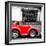 ¡Viva Mexico! Square Collection - Small Red VW Beetle Car-Philippe Hugonnard-Framed Photographic Print