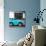 ¡Viva Mexico! Square Collection - Small Turquoise VW Beetle Car-Philippe Hugonnard-Photographic Print displayed on a wall