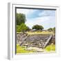 ¡Viva Mexico! Square Collection - Staircase Pyramid-Philippe Hugonnard-Framed Photographic Print