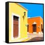 ¡Viva Mexico! Square Collection - Street of the Sun II-Philippe Hugonnard-Framed Stretched Canvas