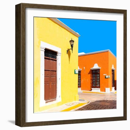 ¡Viva Mexico! Square Collection - Street of the Sun II-Philippe Hugonnard-Framed Photographic Print