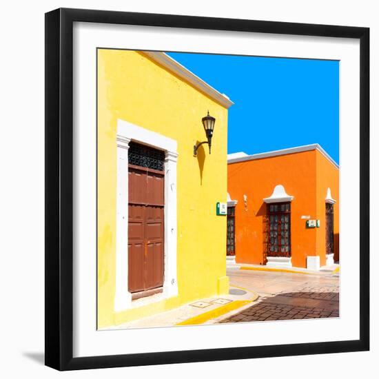 ¡Viva Mexico! Square Collection - Street of the Sun II-Philippe Hugonnard-Framed Photographic Print