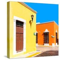 ¡Viva Mexico! Square Collection - Street of the Sun II-Philippe Hugonnard-Stretched Canvas