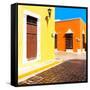¡Viva Mexico! Square Collection - Street of the Sun-Philippe Hugonnard-Framed Stretched Canvas