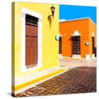 ¡Viva Mexico! Square Collection - Street of the Sun-Philippe Hugonnard-Stretched Canvas