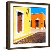 ¡Viva Mexico! Square Collection - Street of the Sun-Philippe Hugonnard-Framed Photographic Print