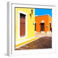 ¡Viva Mexico! Square Collection - Street of the Sun-Philippe Hugonnard-Framed Photographic Print