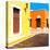 ¡Viva Mexico! Square Collection - Street of the Sun-Philippe Hugonnard-Stretched Canvas