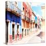 ¡Viva Mexico! Square Collection - Street Scene Guanajuato III-Philippe Hugonnard-Stretched Canvas