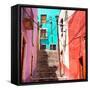 ¡Viva Mexico! Square Collection - Street Scene - Guanajuato VII-Philippe Hugonnard-Framed Stretched Canvas