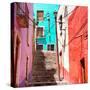 ¡Viva Mexico! Square Collection - Street Scene - Guanajuato VII-Philippe Hugonnard-Stretched Canvas