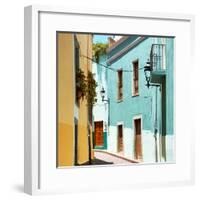 ¡Viva Mexico! Square Collection - Street Scene - Guanajuato-Philippe Hugonnard-Framed Photographic Print