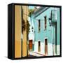 ¡Viva Mexico! Square Collection - Street Scene - Guanajuato-Philippe Hugonnard-Framed Stretched Canvas