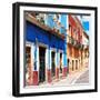 ¡Viva Mexico! Square Collection - Street Scene Guanajuato-Philippe Hugonnard-Framed Photographic Print