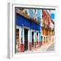 ¡Viva Mexico! Square Collection - Street Scene Guanajuato-Philippe Hugonnard-Framed Photographic Print