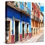 ¡Viva Mexico! Square Collection - Street Scene Guanajuato-Philippe Hugonnard-Stretched Canvas