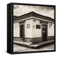 ¡Viva Mexico! Square Collection - Street Scene in San Cristobal de Las Casas V-Philippe Hugonnard-Framed Stretched Canvas