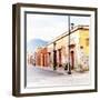 ¡Viva Mexico! Square Collection - Street Scene Oaxaca II-Philippe Hugonnard-Framed Photographic Print