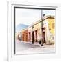 ¡Viva Mexico! Square Collection - Street Scene Oaxaca II-Philippe Hugonnard-Framed Photographic Print