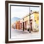 ¡Viva Mexico! Square Collection - Street Scene Oaxaca II-Philippe Hugonnard-Framed Photographic Print