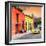 ¡Viva Mexico! Square Collection - Street Scene Oaxaca IV-Philippe Hugonnard-Framed Photographic Print