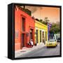 ¡Viva Mexico! Square Collection - Street Scene Oaxaca IV-Philippe Hugonnard-Framed Stretched Canvas
