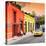 ¡Viva Mexico! Square Collection - Street Scene Oaxaca IV-Philippe Hugonnard-Stretched Canvas