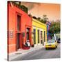 ¡Viva Mexico! Square Collection - Street Scene Oaxaca IV-Philippe Hugonnard-Stretched Canvas